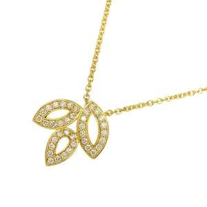 Harry Winston Lily Cluster Mini Diamond Necklace, 40cm, 18K Yellow Gold, 750
